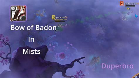 Albion Online Mists East Asia Badon Bow Duperbro