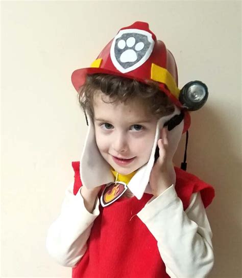 Marshall Paw Patrol Costume DIY * Moms and Crafters