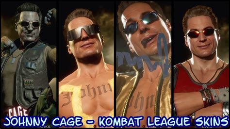 Johnny Cage Intros Victories Kombat League Skins Mortal Kombat