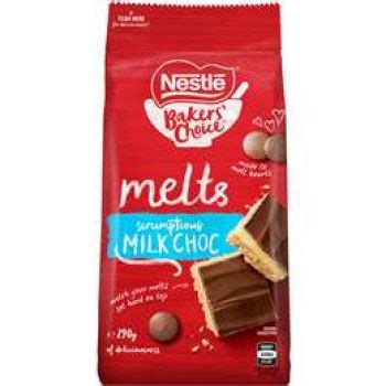 Nestle Bakers Choice Milk Choc Melts 290g Black Box Product Reviews