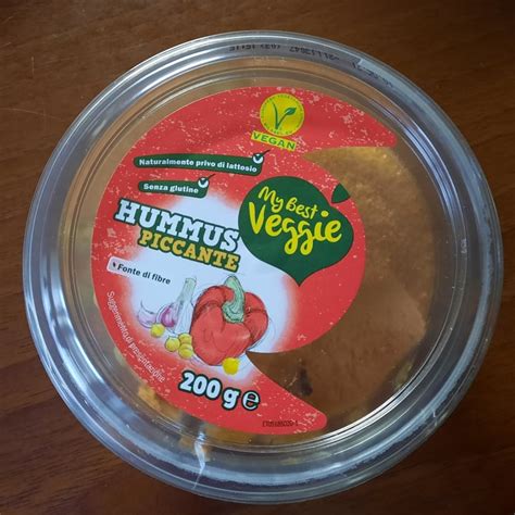 My Best Veggie Hummus Piccante Review Abillion