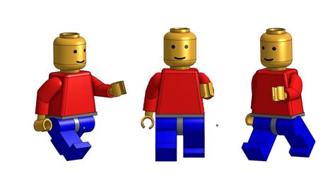 How To Create Your Own 3d Lego Man Using Onshape Youtube