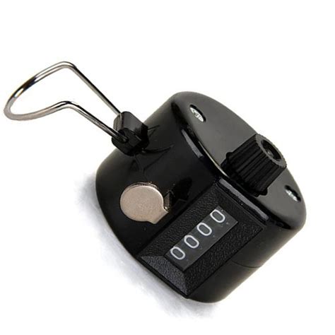 Digital Hand Tally Counter 4 Digit Number Hand Held Tally Counter ...