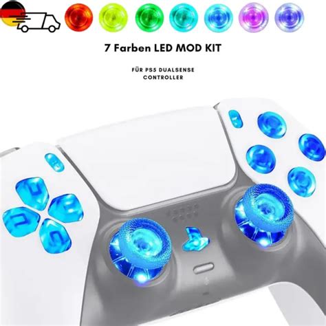 Ps Dualsense Controller Led Mod Farben Leds Tasten Tools