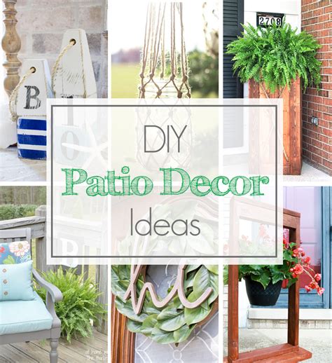 DIY Patio Decor Ideas to Spruce Up Your Exterior - The Weathered Fox