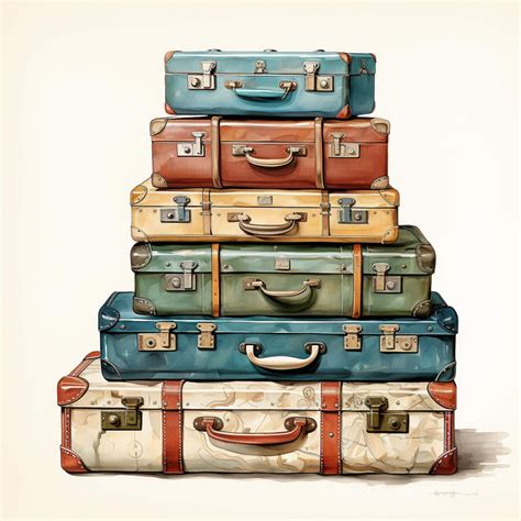 Vintage Travel Luggage Free Stock Photo Public Domain Pictures