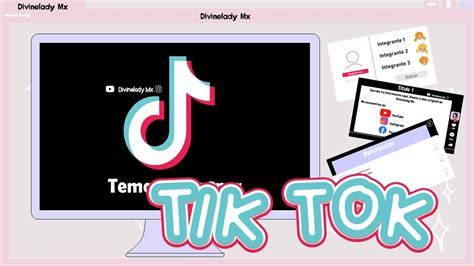 Diapositivas Con Tem Tica Tik Tok Power Point Creativo Youtube