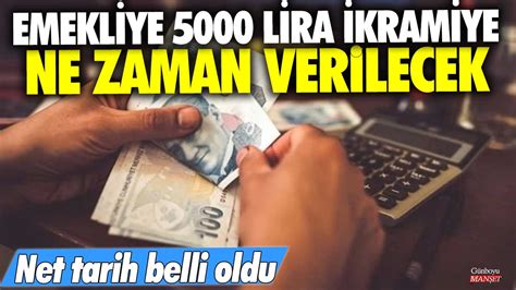 Emekliye Lira Ikramiye Ne Zaman Verilecek Net Tarih Verildi