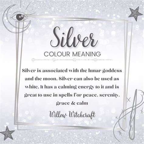 Silver Colour Meaning In 2024 Candle Color Meanings Color Meanings