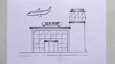 Simple Airport Drawing