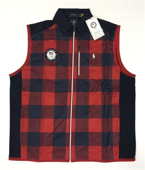 Polo Ralph Lauren Beijing Olympic Team Usa Buffalo Plaid Hybrid