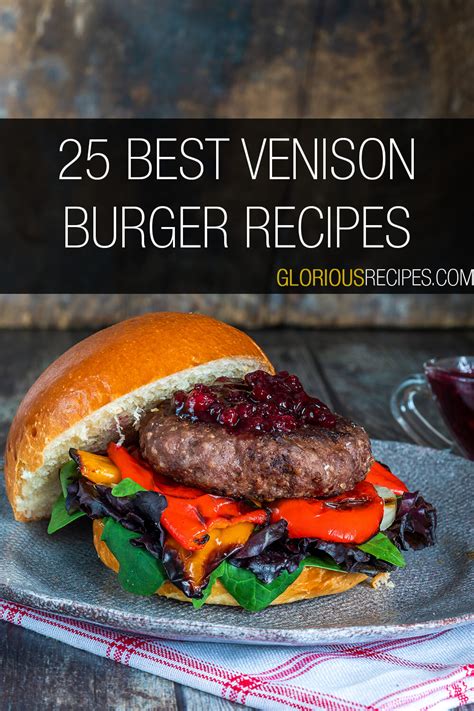 25 Best Venison Burger Recipes To Try