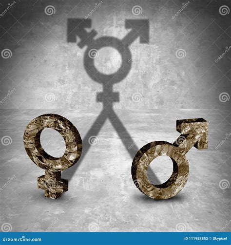 Gender Neutral Symbol Concept Stock Illustration Illustration Of Bisexuality Heterosexual