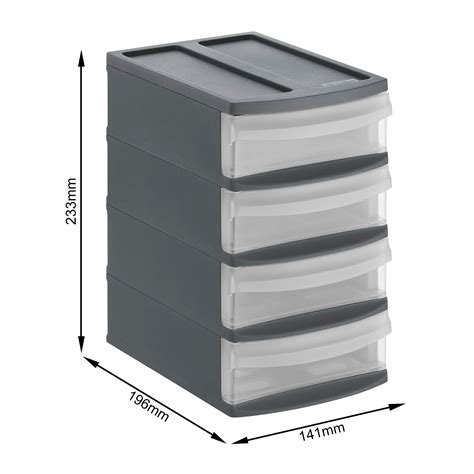 Schubladenbox Tower Xs Systemix Rotho Schweiz