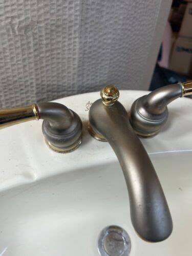 Moen 84230st Monticello Mini Widespread Satine Brass Valve Included New