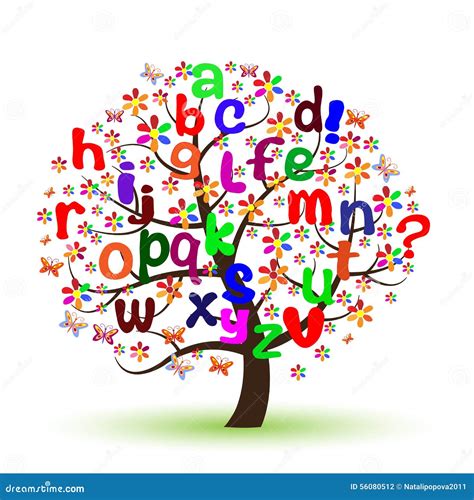 Abc Tree Clipart