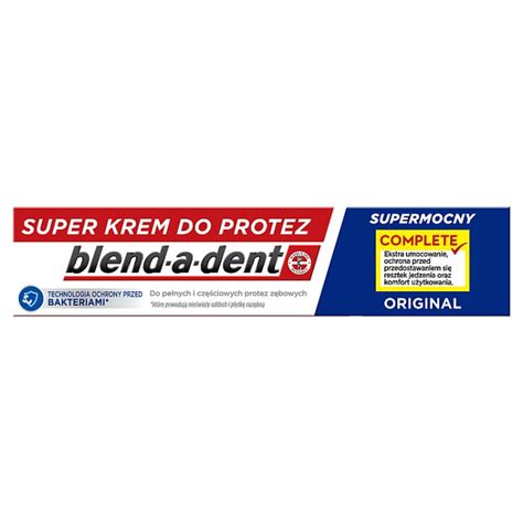 Blend A Dent Complete Extra Strong Original Klej Do Protez 47 G