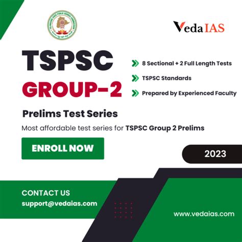 Tspsc Group 2 Prelims Test Series 2023 Veda Ias