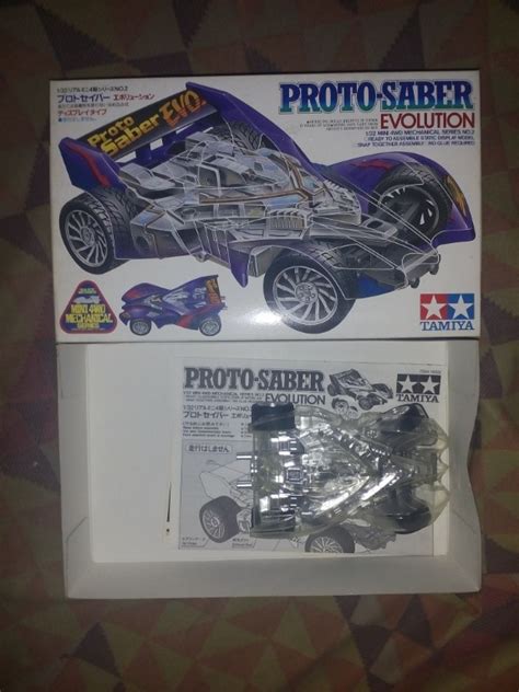 Tamiya Mechanical Mini 4WD Series Proto Saber Evolution Hobbies Toys