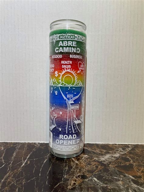 Fixed 7 Color Road Opener 7 Colores Abre Camino Veladora Etsy UK