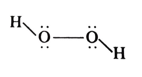 H2O2 Lewis Structure Molecular Geometry