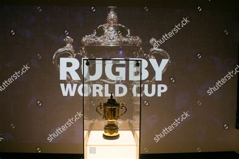 Replica Webb Ellis Trophy On Display Editorial Stock Photo - Stock ...