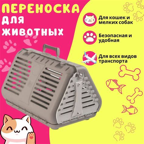 Переноска для кошек Toby Rotho. Переноска для животных пластиковая для ...