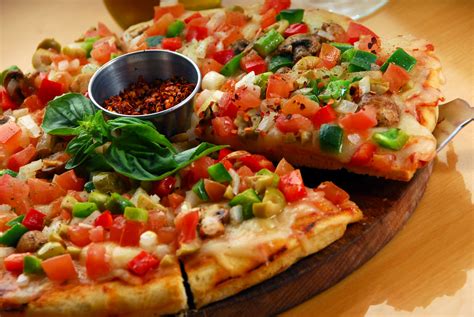 Pizza Vegetariana Food Pizza Recipes