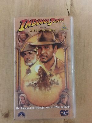 INDIANA JONES AND the Last Crusade (1989, VHS) Pre-owned £14.99 - PicClick UK