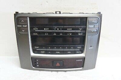 Lexus Is Ac Temperature Climate Control Display Oem