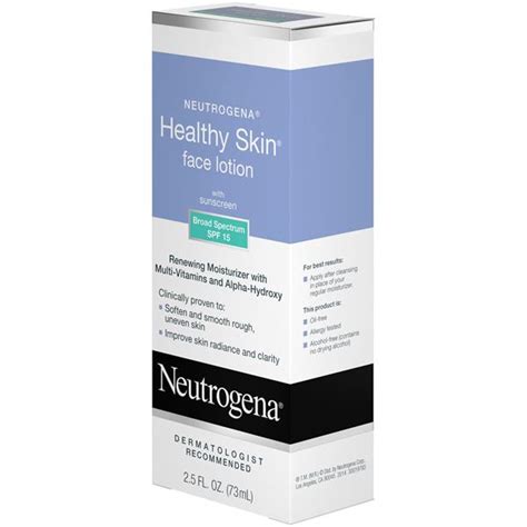 Neutrogena Healthy Skin Face Lotion Spf 15 Hy Vee Aisles Online