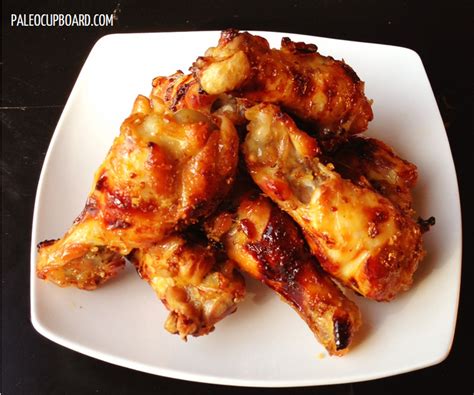 Honey Mustard Chicken Wing Recipe Paleo Cupboard