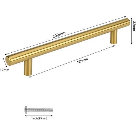 St Ck Goldene Schrankgriffe K Chenschrankgriffe Mm