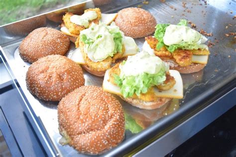 Chicken Burger Recette La Plancha