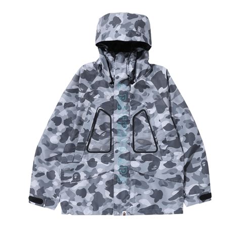 Buy Bape Honeycomb Camo Snowboard Jacket Grey J Grey Goat