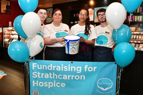 Falkirk coffee shop customers support Strathcarron fundraiser