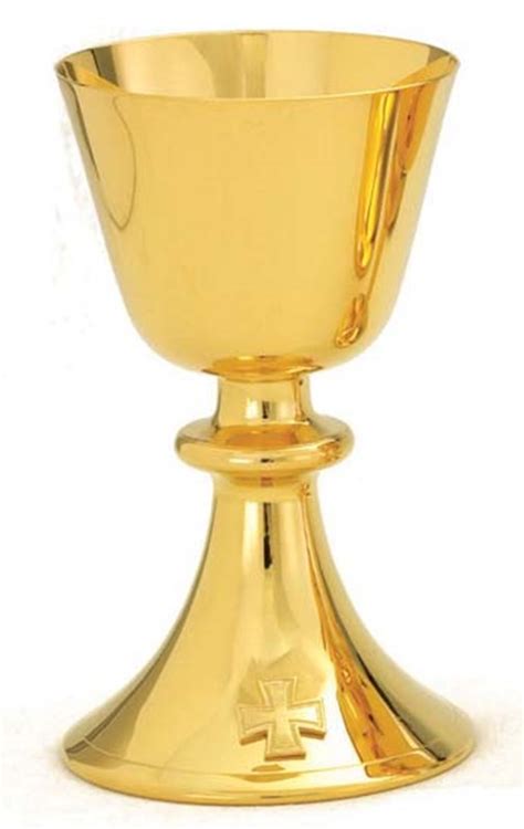 Church Chalice and Paten Set w/ scale, Product Number A-8206G | Catholic Chalices | Communion ...