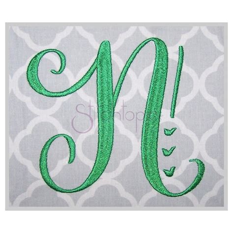 Notting Hill Embroidery Monogram Stitchtopia