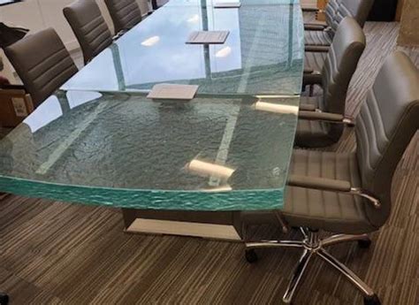 Glass Conference Tables Andrew Pearson Industries Commercial And Residential Custom Glass