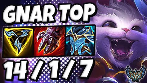 Gnar Vs Aatrox TOP KT Rascal Lol Korea Challenger Patch 12 17 YouTube