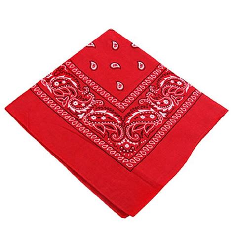 Paisley One Dozen Cowboy Bandanas By Enjoyhomes Red Walmart