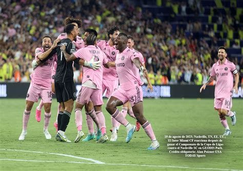 La magia de Messi eleva al Inter de Miami al título de la Copa de Ligas