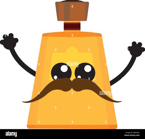 Isolated tequila bottle design Stock Vector Image & Art - Alamy