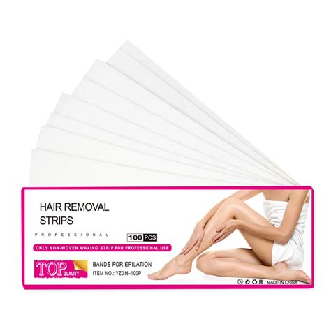 Pcs Hair Removal Strips Thickened Non Woven Beeswax Depilatory