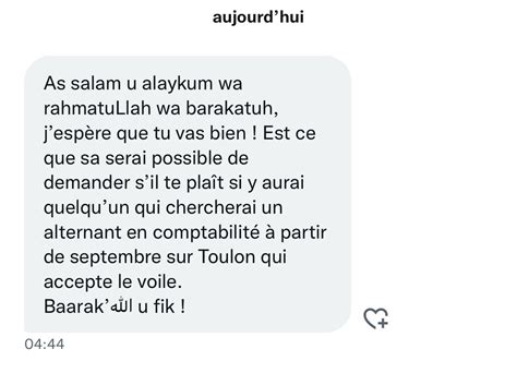 on Twitter RT un musulmans Une sœur demande si quelquun