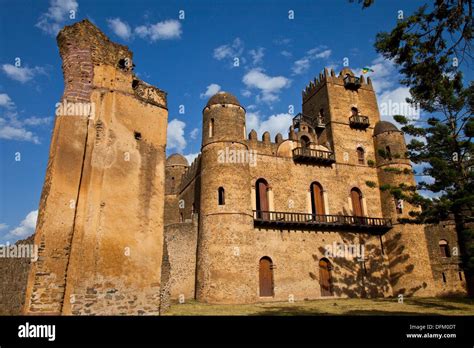 Royal Palace. Gondar. Ethiopia. Africa Stock Photo - Alamy