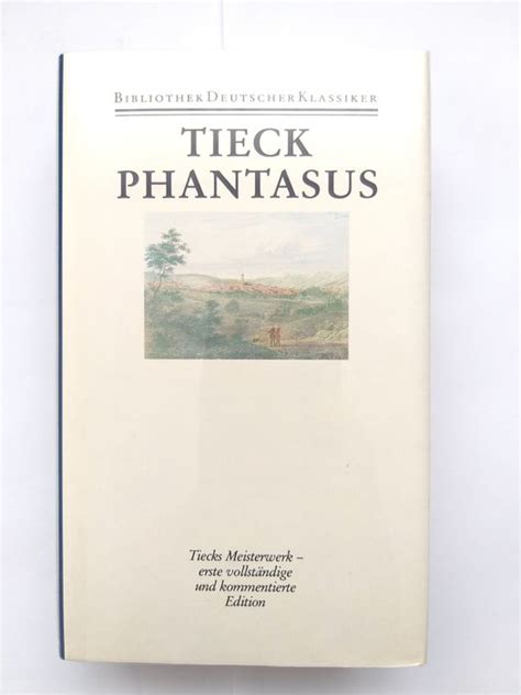 Ludwig Tieck Phantasus Bibliothek Deutscher Klassiker Catawiki