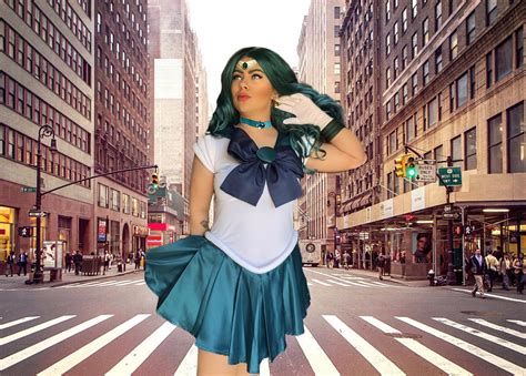 My Sailor Neptune cosplay : r/sailormoon