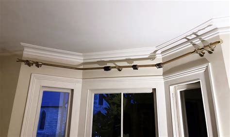 Bay Window Curtain Pole Installation In Shepherds Bush West Handyman