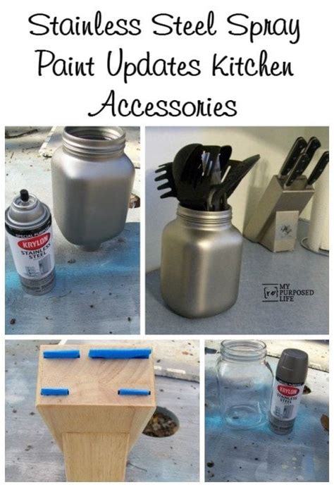 Kitchen Accessories Krylon Paint My Repurposed Life